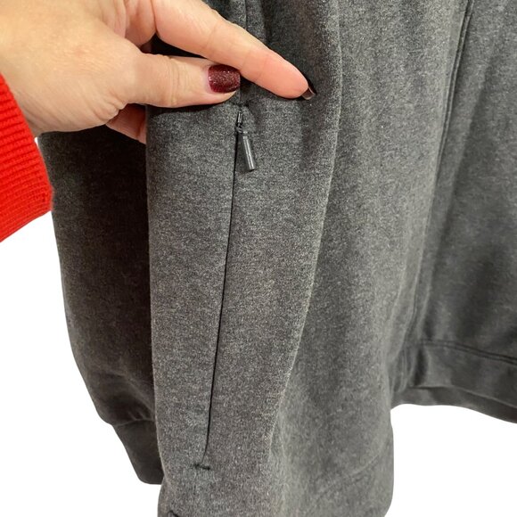 Athleta Retroplush Heather Crewneck Gray Size‎ L - Picture 5 of 9